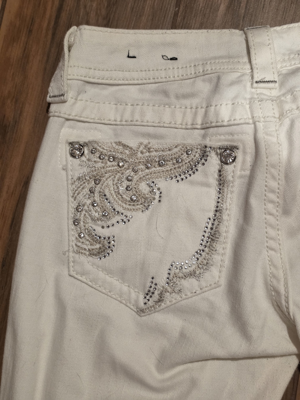 Miss Me Cropped Women's Skinny Jeans - Size 25 - Picture 6 of 9